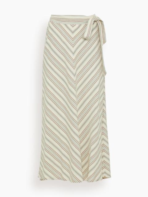 Mikayla Skirt in Ivory Sand