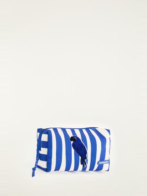 Blue Palermo Pouch Bag