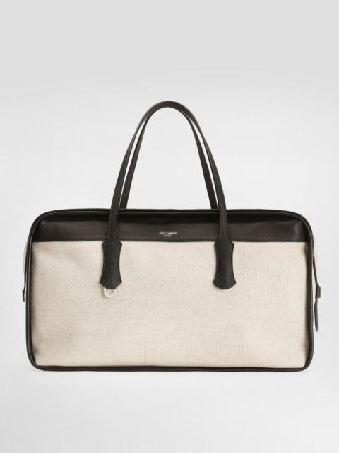 Salt&pepper calfskin atene handbag