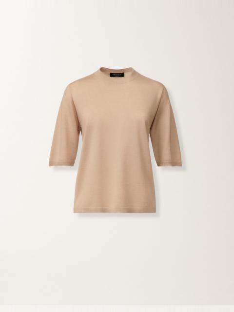 Cashmere and silk sweater