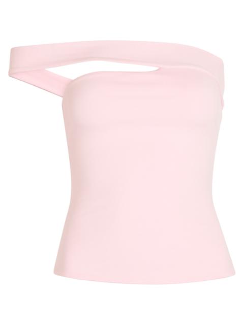 Skims Asymmetric Stretch-cotton top