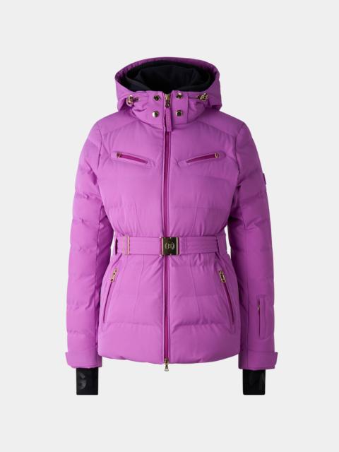 Ellya quilted jacket in Violet