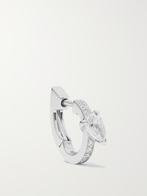 Harvest 18-karat White Gold Diamond Single Earring