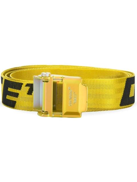 Off-White 2.0 industrial belt Yellow/Oil Slick