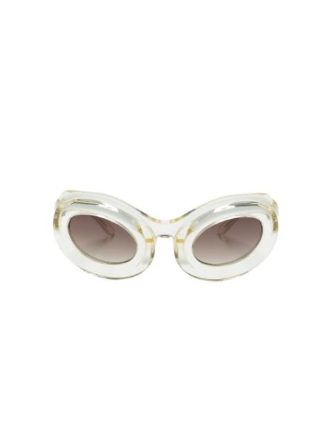 TYLER SUNGLASSES - TRANSPARENT YELLOW BROWN