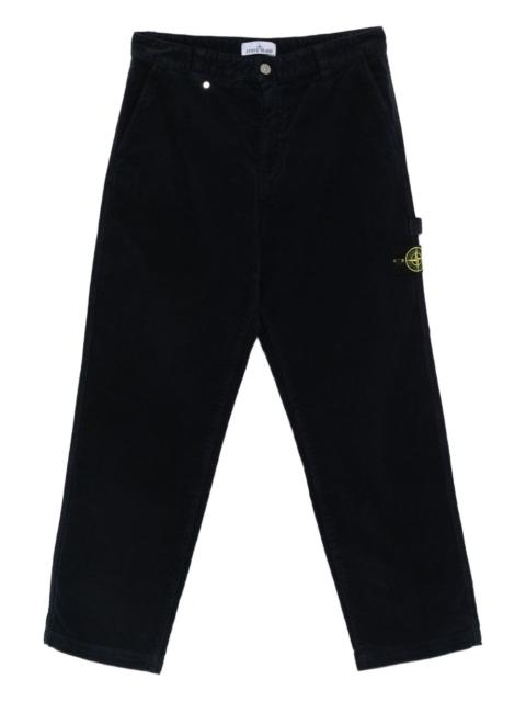 Compass-badge trousers