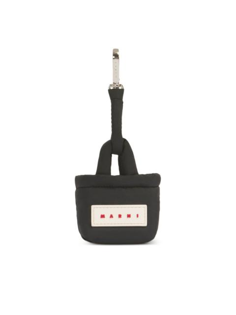 puffed stitching keyring