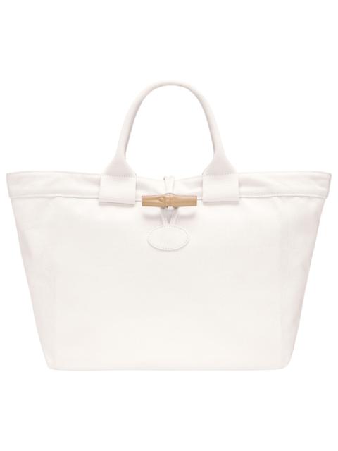 Le Roseau L Tote bag Ecru - Canvas