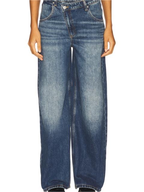 Cross Over Lia Wide Leg Jeans