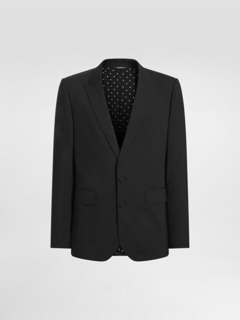 Single-breasted new martini canvas jacket