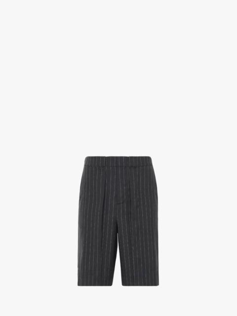 FOLDED FRONT PLEAT SHORTS