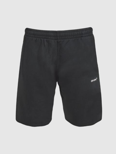 CARAVAGGIO DIAGONAL SWEATSHORTS