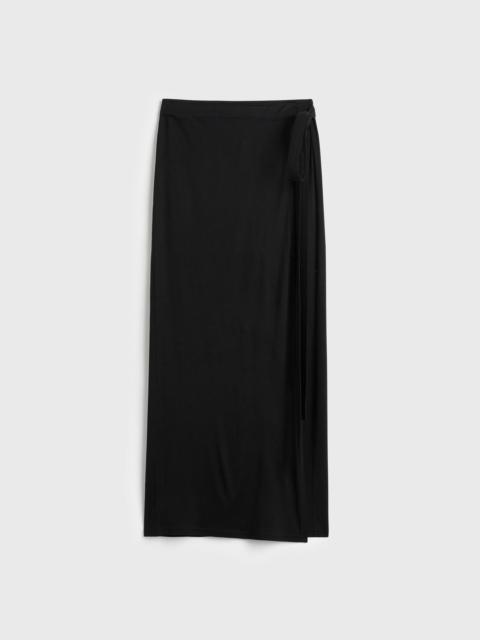 Wrap skirt black