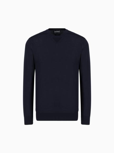 ASV Lyocell and wool-blend jumper