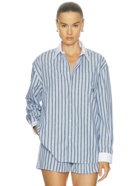 Oversized Button Down Top