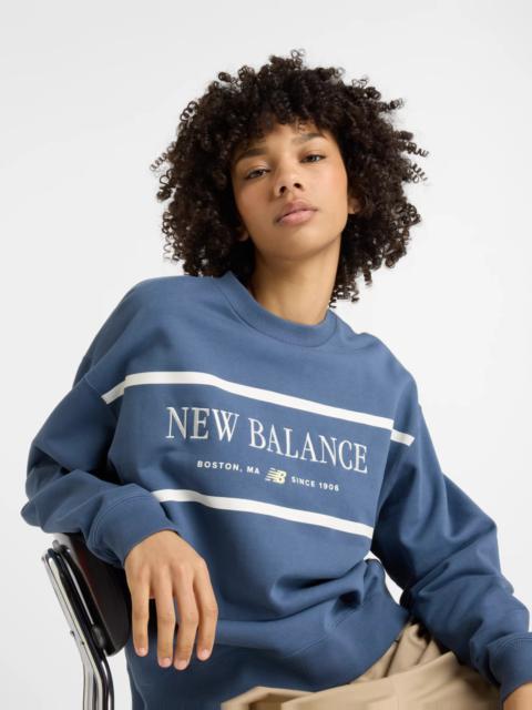 Women's Athletics Nautical Lobster Crew Shirt