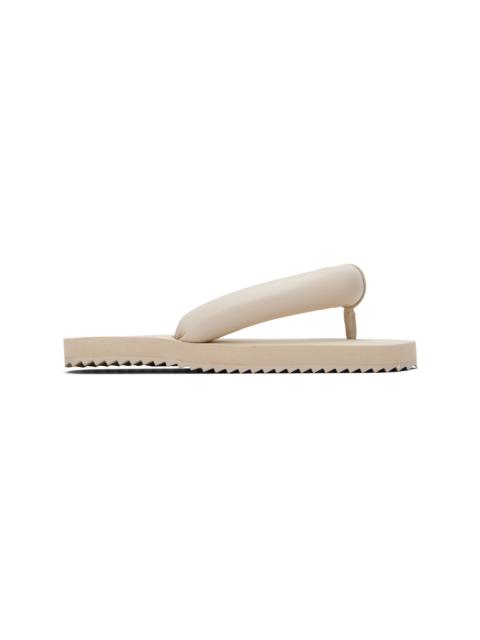 Beige Suki Flip-Flops