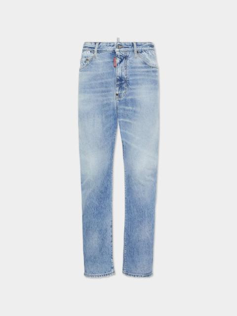 LIGHT DIAGONALE WASH LONDON BRO JEANS