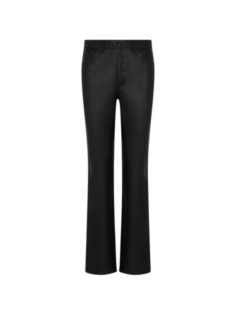button-fastening trousers