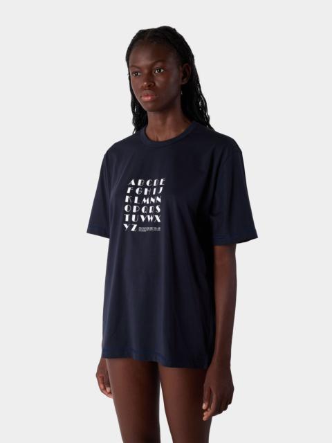 GLOW-IN-THE-DARK CLASSIC T-SHIRT / blue SUNNEI