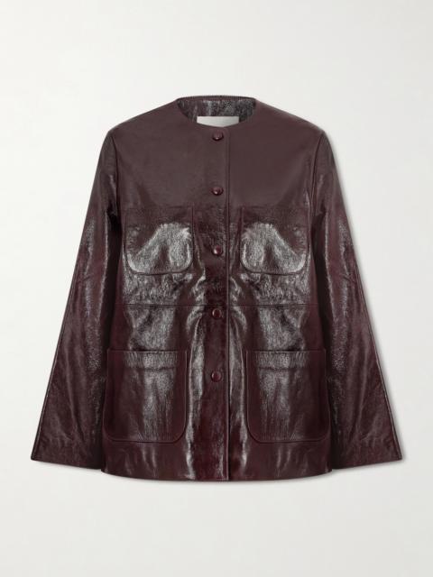Moreen Patent-leather Jacket