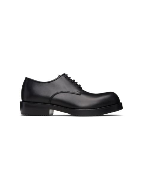 Black Leather Derbys
