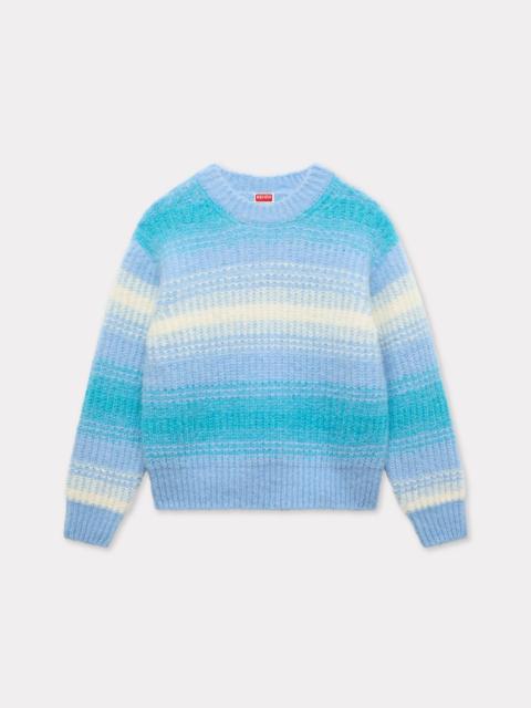 'KENZO Speed Stripe' jumper in mixed alpaca wool