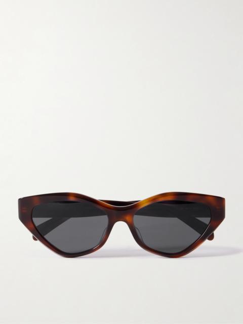 Triomphe Cat-eye Tortoiseshell Acetate Sunglasses