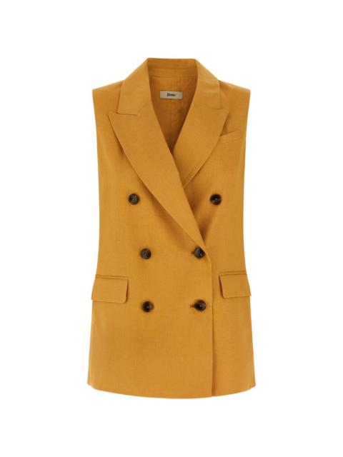 double-breasted waistcoat