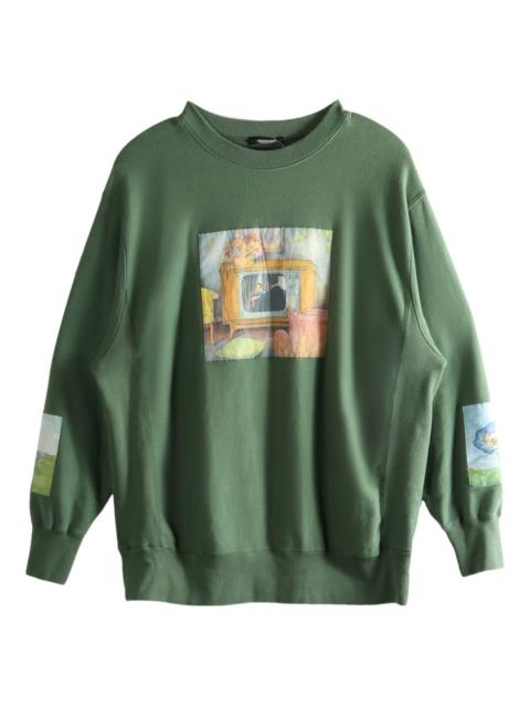 graphic-print sweatshirt
