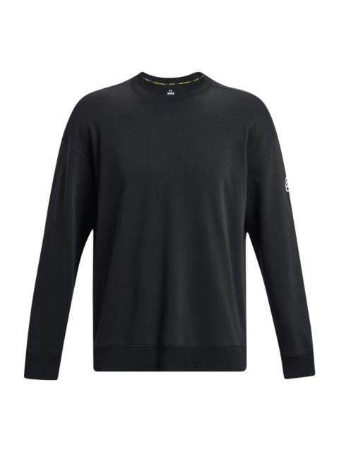 Under Armour Curry Splash Crew Sweatshirt 'Black' 1380836-001