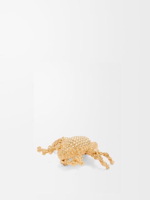 Frog brooch