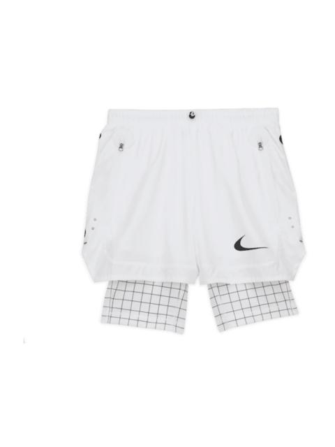 OFF-WHITE x Nike Shorts White Grid