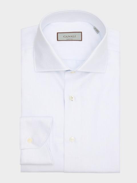 Men's Cotton Micro-Structure Dress Shirt