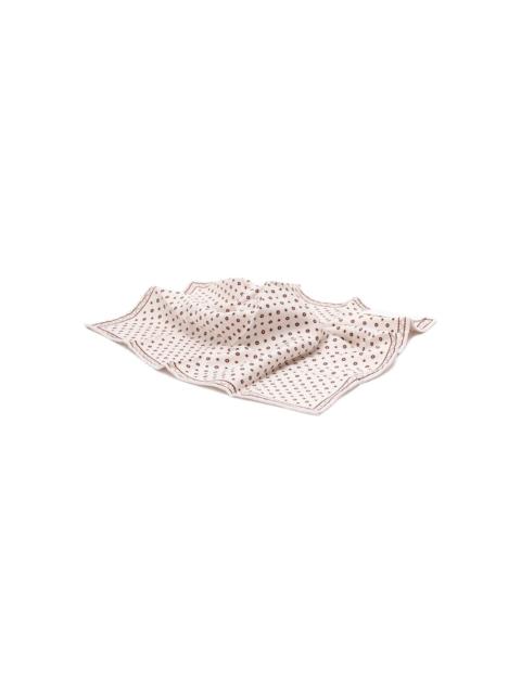 geometric-pattern scarf