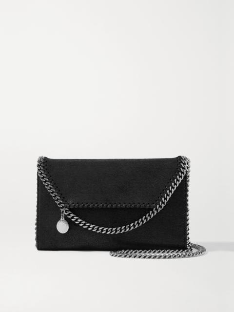 The Falabella Mini Vegetarian Textured-leather Shoulder Bag