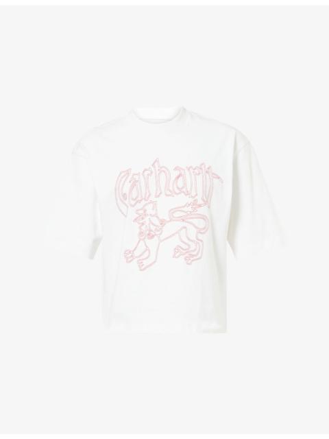 Stitched-Logo Cotton T-Shirt