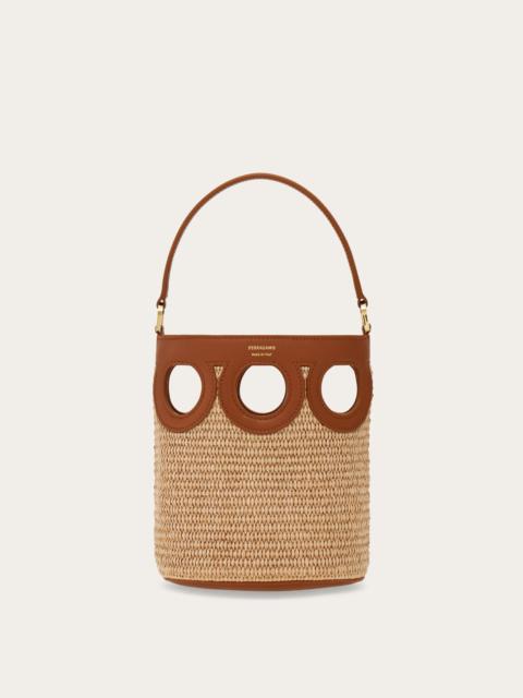 Gancini mini bucket bag