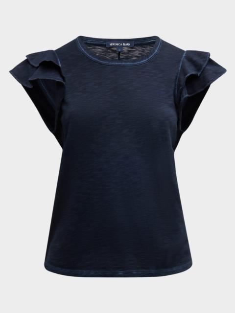 Akeela Ruffle Sleeve Tee