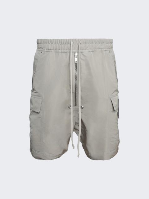 elasticated-waist cargo shorts