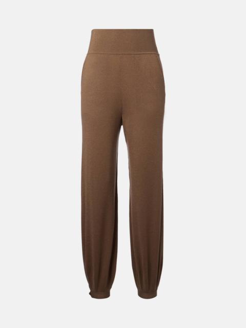 Cashmere-blend sweatpants