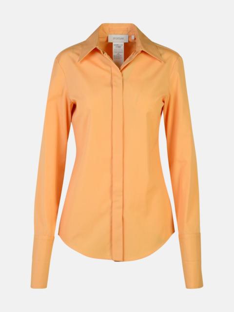 'OSTE' ORANGE COTTON SHIRT