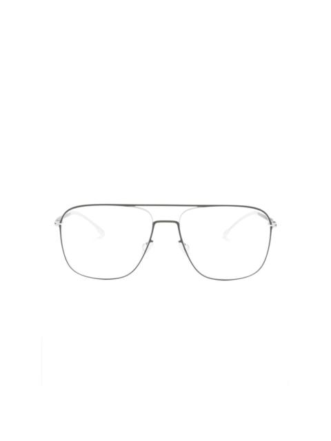 Steen rectangle-frame glasses
