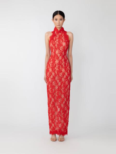 chinese dress ladies Rosana Lace Dress – SAU LEE
