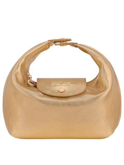Le Pliage Xtra Handbag Gold - Leather
