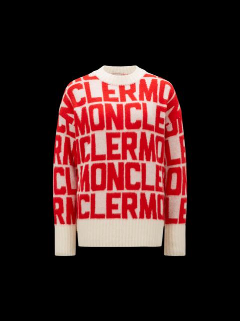 Logo Wool Jacquard Sweater