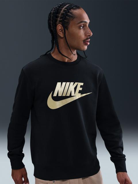 Nike Sportswear Club Men's Graphic Fleece Crew
