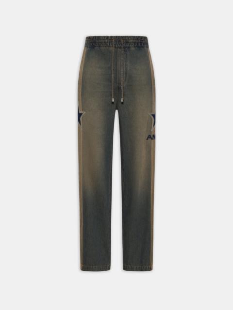 AMIRI SPORT DENIM TRACK PANT