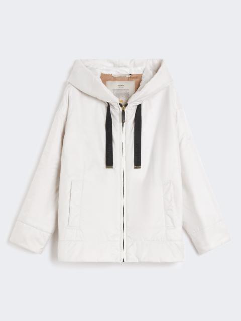 DARIA Padded, hooded jacket in water-repellent canvas