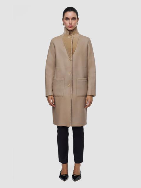 Britanny Reversible Soft Shearling Jacket